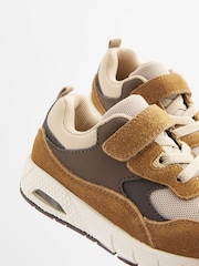Neutral Elastic Lace Trainers - Image 5 of 5