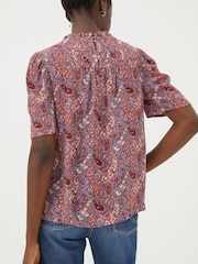 FatFace Pink Ada Craft Paisley Blouse - Image 2 of 5