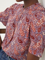 FatFace Pink Ada Craft Paisley Blouse - Image 4 of 5