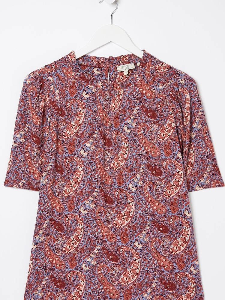 FatFace Pink Ada Craft Paisley Blouse - Image 5 of 5