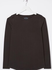 FatFace Black Organic Cotton Bree T-Shirt - Image 4 of 4