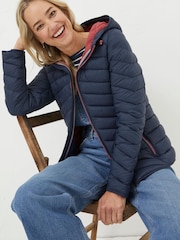 FatFace Blue Ruby Lightweight Puffer Jacket - Image 3 of 5