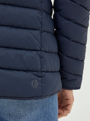 FatFace Blue Ruby Lightweight Puffer Jacket - Image 5 of 5