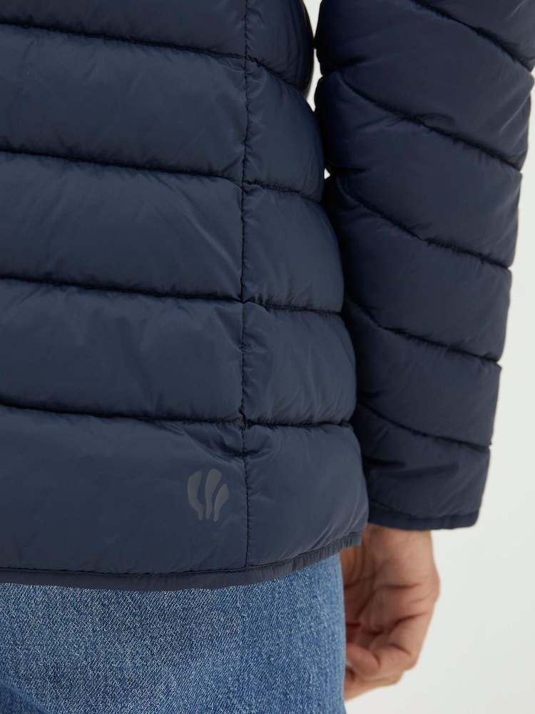 FatFace Blue Ruby Lightweight Puffer Jacket - Image 5 of 5