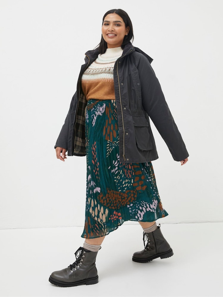 FatFace Black Sussex Heritage Coat - Image 1 of 4