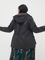 FatFace Black Sussex Heritage Coat - Image 2 of 4