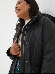 FatFace Black Sussex Heritage Coat - Image 3 of 4