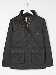 FatFace Black Sussex Heritage Coat - Image 4 of 4