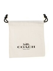 COACH Gold Tone Pearl Swag Chain Earrings - Image 2 of 2