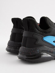 Red/Blue Elastic Lace Trainers - Image 5 of 5
