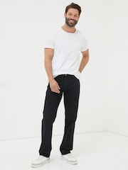 FatFace Black Straight Fit Jeans - Image 3 of 5