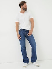 FatFace Danim Blue Bootcut Jeans - Image 3 of 5