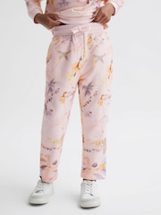 Reiss Ivory Emmi 9-14 yrs Floral Print Joggers and Jumper Set - Image 6 of 7