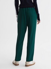Reiss Teal Hailey Tapered Pull On Trousers - Image 5 of 5