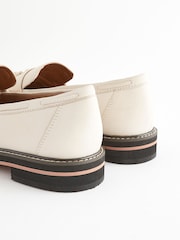 Bone Forever Comfort® Leather Tassel Chunky Loafer Shoes - Image 5 of 9