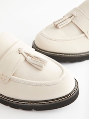 Bone Forever Comfort® Leather Tassel Chunky Loafer Shoes - Image 8 of 9