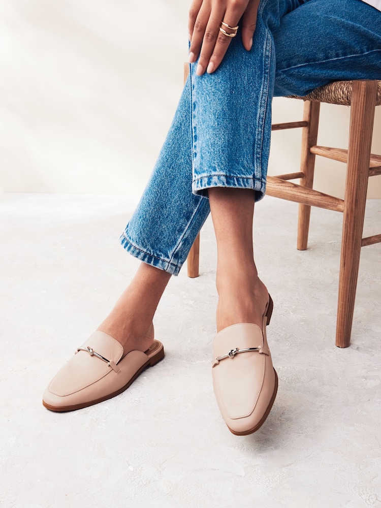 Goli - Usnjeni natikači z vozlom Forever Comfort® - Slika 1 iz 7