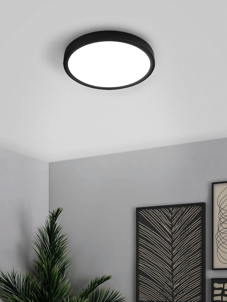 Eglo Black Fueva 5 LED Surface Mounted Light - Image 1 of 4