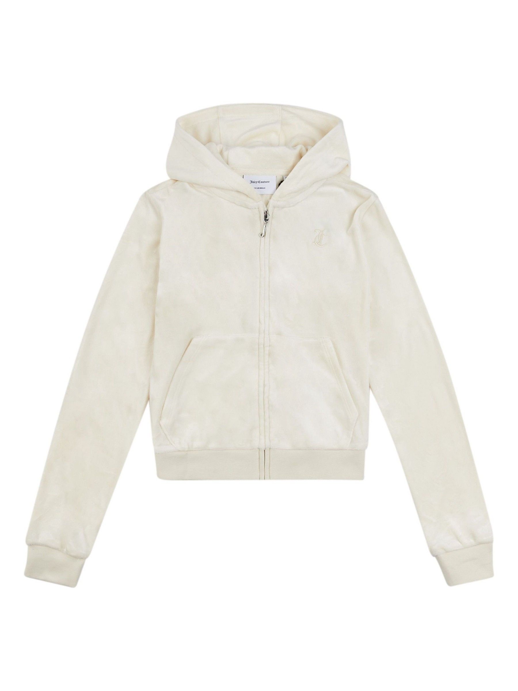 Juicy couture cropped zip hoodie jacket sale