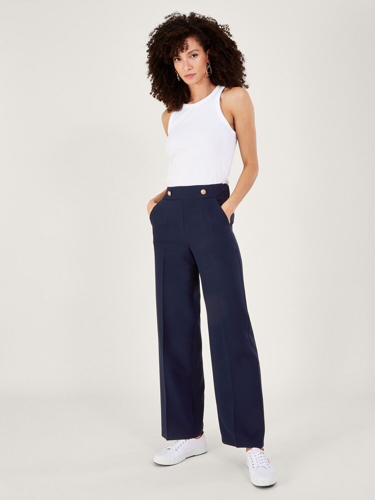 Monsoon Bridget Hose mit Military-Detail - Bild 1 von 5