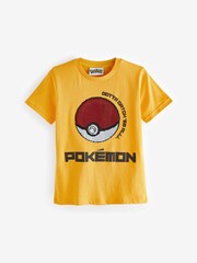 Yellow 100% Cotton Flippy Sequin License T-Shirt (4-14yrs) - Image 2 of 4