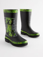 Minecraft vert/noir - Bottes en caoutchouc   - Image 1 de 6