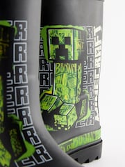 Minecraft vert/noir - Bottes en caoutchouc   - Image 3 de 6
