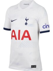 Nike White Jr. Tottenhm Hotspur 23/24 Stadium Home Football Shirt - Image 7 of 10
