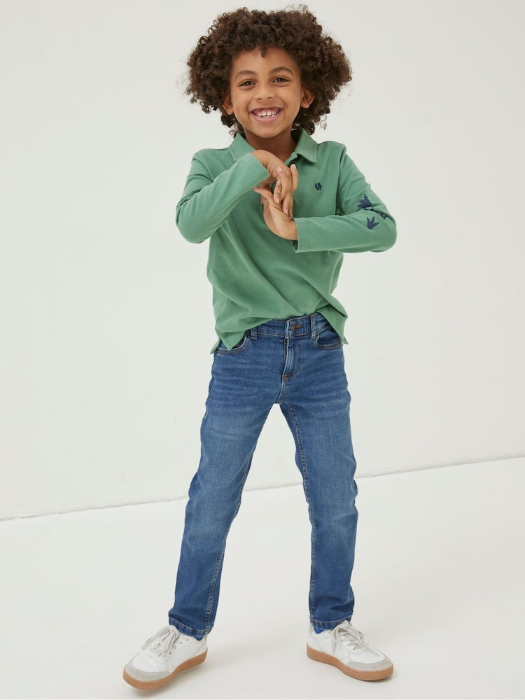 FatFace Seth Light Blue Slim Jeans - Image 1 of 4
