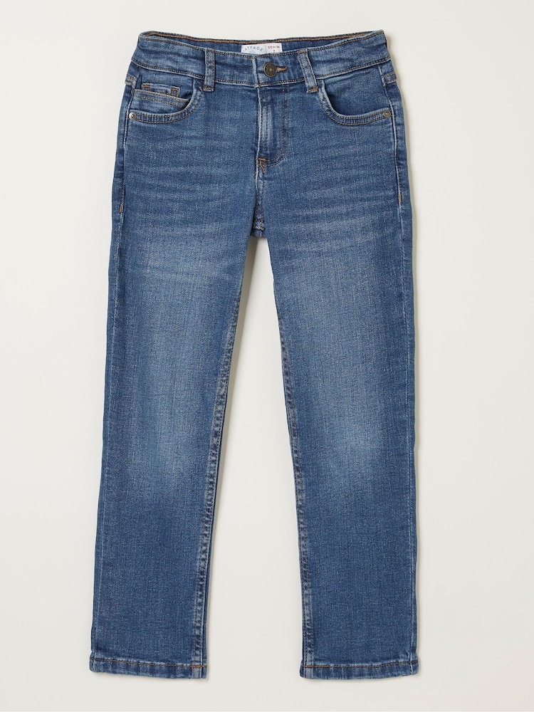 FatFace Seth Light Blue Slim Jeans - Image 4 of 4