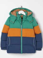 Grün - FatFace Wattierte Jacke - Bild 6 von 6