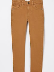 FatFace Brown Seth Slim Jeans - Image 1 of 1