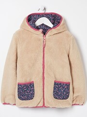 FatFace Natural Reversible Printed Jacket - Image 7 of 7