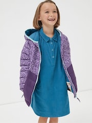 Lila - FatFace Wattierte Jacke - Bild 1 von 4