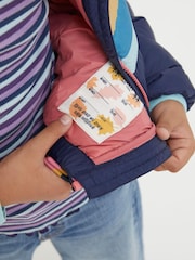 Blau - FatFace Wattierte Jacke - Bild 4 von 5