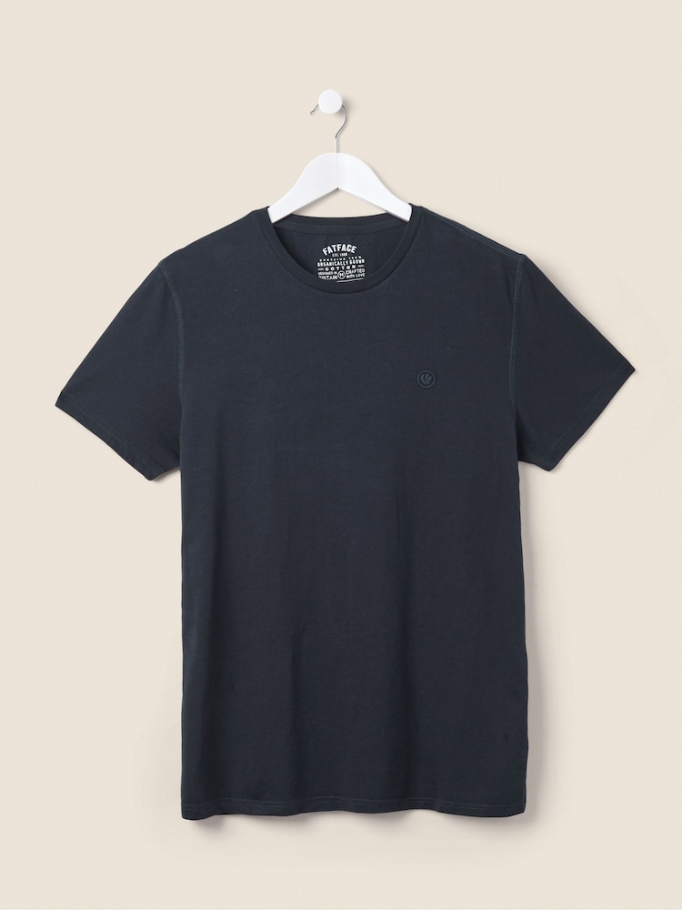 FatFace Blue T-Shirt 3 Pack - Image 2 of 4