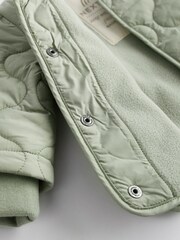 Sage Green Baby Quilted Jacket (0mths-2yrs) - Image 5 of 5