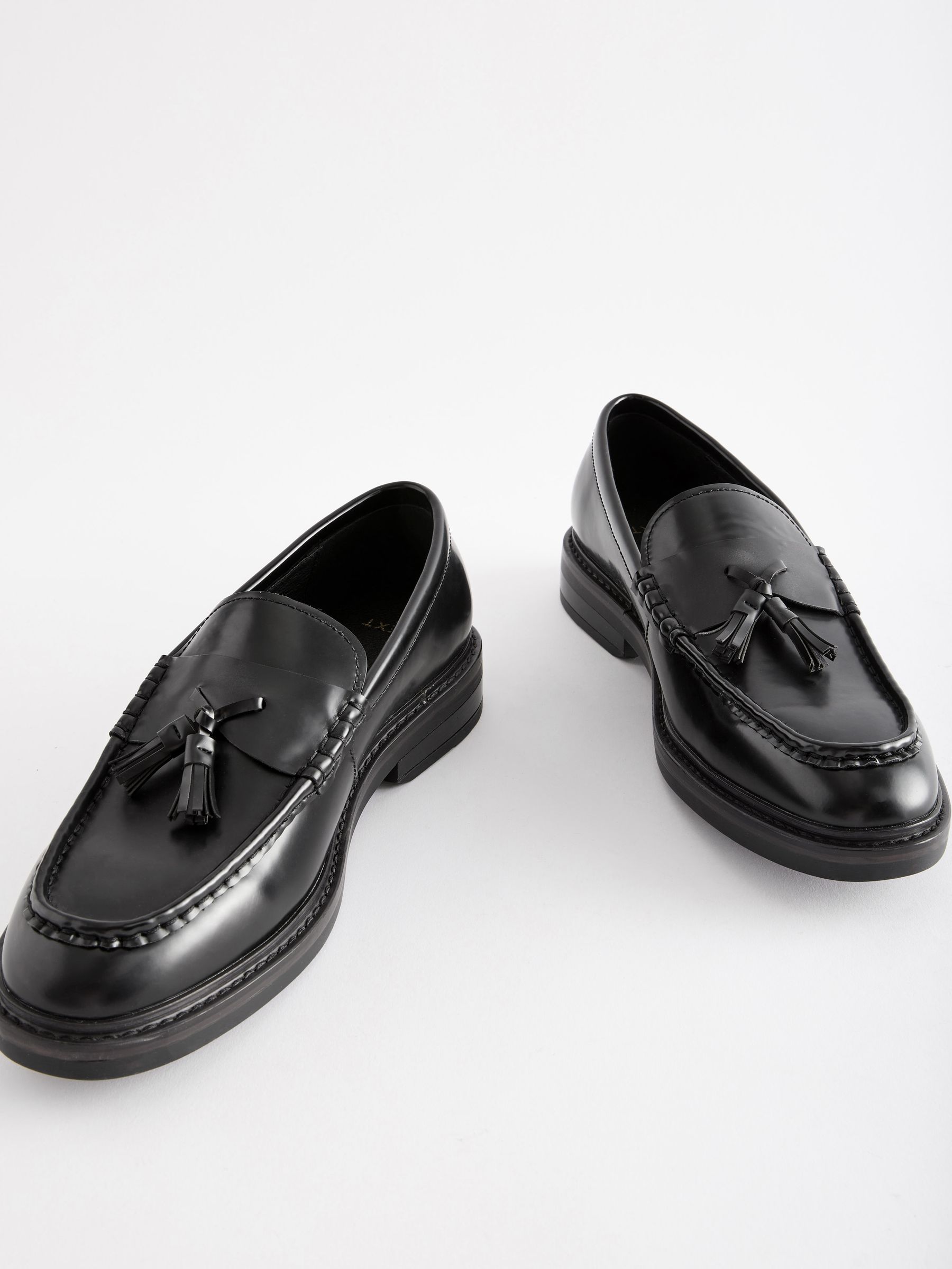 Buy Black Chunky Tassel Loafers from Next South Africa