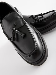 Black Chunky Tassel Loafers - Image 5 of 5