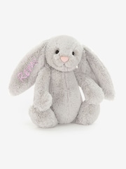 Jellycat Silver Personalised Jellycat Bashful Bunny Soft Toy - Image 4 of 4