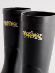 Pokemon Black Rubber Wellies - Image 5 of 5