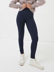 FatFace Blue Ponte Leggings - Image 1 of 4