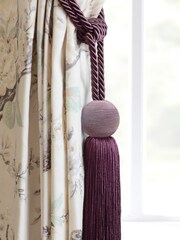 Laura Ashley Purple Theodora Tassel Tieback - Image 1 of 2