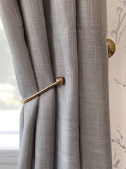 Laura Ashley Gold Set of Two Ball End Swing Holdbacks - Image 1 of 3