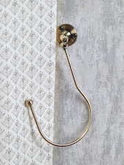 Laura Ashley Gold Set of Two Ball End Swing Holdbacks - Image 2 of 3