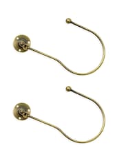 Laura Ashley Gold Set of Two Ball End Swing Holdbacks - Image 3 of 3
