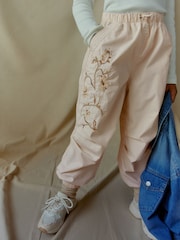 Stone Embroidered Parachute Cargo Cuffed Trousers (3-16yrs) - Image 2 of 7