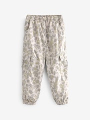 Animal Print Jersey Lined Parachute Cargo Trousers (3-16yrs) - Image 4 of 6