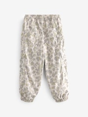 Animal Print Jersey Lined Parachute Cargo Trousers (3-16yrs) - Image 5 of 6