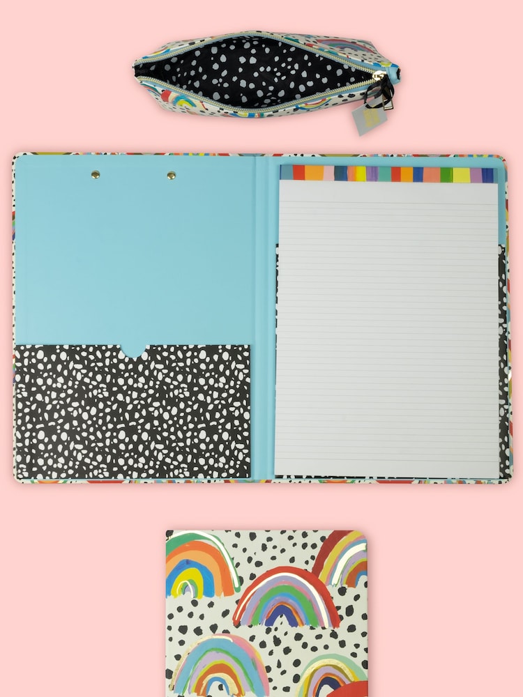 Eleanor Bowmer Rainbow Print Stationery Set - Image 2 of 2